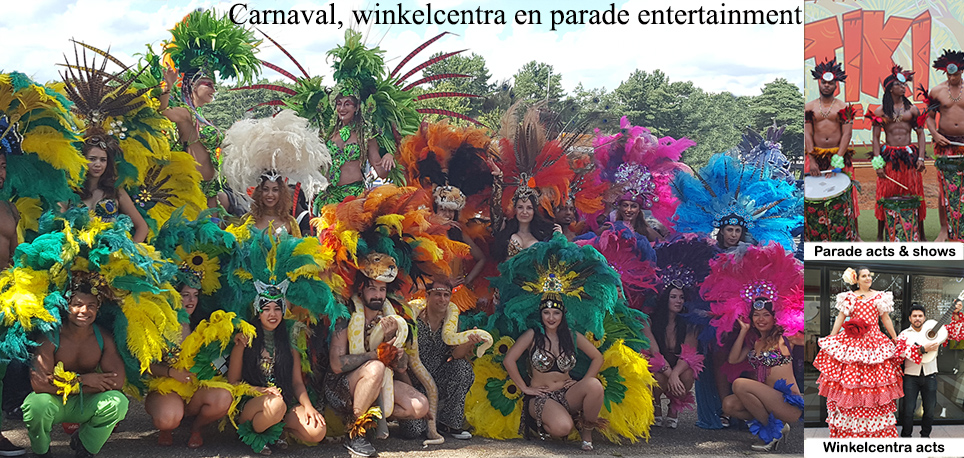 Samba Show met slangen