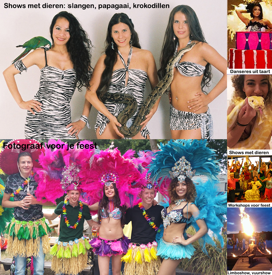 Samba Show met slangen